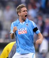 Fussball DFB Pokal : JUBEL Torben Hoffmann  (1860 Muenchen)