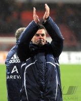 Fussball 1. Bundesliga : Trainer Dieter Hecking (1 FC Nuernberg)