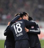 Fussball DFB Pokal  Achtelfinale 08/09   VfB Stuttgart - Bayern Muenchen