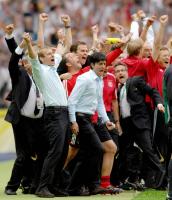 Fussball WM 2006: Deutschland - Argentinien