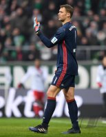 Fussball Bundesliga Saison 16/17: SV Werder Bremen - FC Bayern Muenchen