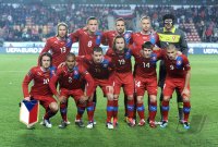 Fussball Nationalmannschaft : Teamfoto Tschechische Republik