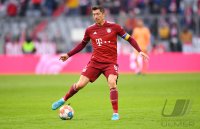 Fussball 1. Bundesliga Saison 21/22: FC Bayern Muenchen - Bayer 04 Leverkusen