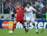 FUSSBALL INTERNATIONAL  CHL HALBFFINALE 11/12:  FC Bayern Muenchen - Real Madrid