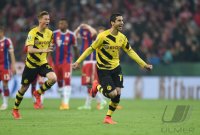 Fussball DFB Pokal Halbfinale 14/15: FC Bayern Muenchen - Borussia Dortmund