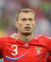 Fussball International Testspiel: Vasily Berezutskiy (Russland)