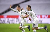 Fussball 1. Bundesliga Saison 21/22: FC Bayern Muenchen - Borussia Moenchengladbach