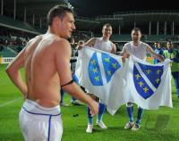 Fussball WM-Qualifikation:   JUBEL Bosnien-Herzegowina