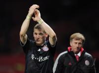FUSSBALL  International CHL 09/10 :   SCHWEINSTEIGER (FC Bayern  Muenchen )