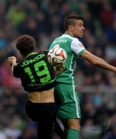 Fussball, 1. Bundesliga  Saison 2014/2015: SV Werder Bremen - Borussia Moenchengladbach