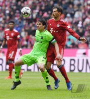 Fussball 1. Bundesliga Saison 18/19: FC Bayern Muenchen - Hannover 96