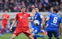 Fussball 1. Bundesliga Saison 19/20: TSG 1899 Hoffenheim - FC Bayern Muenchen