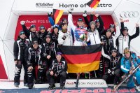 Ski Alpin Kitzbuehel 2018; Abfahrt Sieger Thomas Dressen (GER)