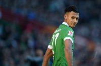 Fussball, 1. Bundesliga  Saison 2014/2015: Werder Bremen - Bayer 04 Leverkusen