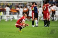 Fussball Champions League Finale:  ENTTAEUSCHUNG Arjen Robben (FCB)