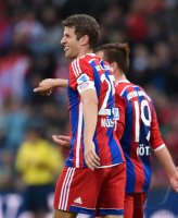 FUSSBALL 1. Bundesliga 2014/2015:  Thomas Mueller (FC Bayern Muenchen)