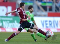 Fussball 1. Bundesliga, Saison 2012/2013: 1. FC Nuernberg - VfL Wolfsburg
