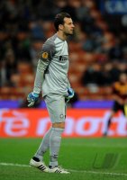 Fussball: Europa League Saison 2012/2013: Torwart Handanovic Samir (Inter Mailand)