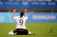 FUSSBALL  Olympia 2008   Halbfinale  Frauen   Brasilien - Deutschland