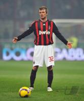 FUSSBALL SERIE A:  BECKHAM  (AC Mailand)