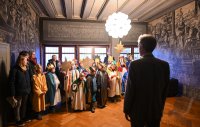 Oberbuergermeister Boris Palmer empfaengt Sternsinger 2026