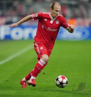 FUSSBALL  International CHL 09/10:  ROBBEN (FC Bayern  Muenchen)