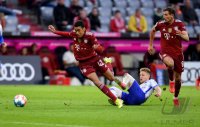 Fussball 1. Bundesliga Saison 21/22: FC Bayern Muenchen -  Hertha BSC Berlin