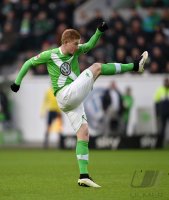 Fussball, 1. Bundesliga  Saison 2014/2015: VfL Wolfsburg - SC Freiburg