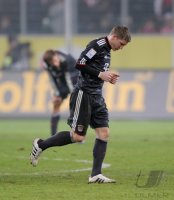 Fussball 1. Bundesliga  Saison 2010/2011: ENTTAEUSCHUNG  Bastian Schweinsteiger (FC Bayern Muenchen)