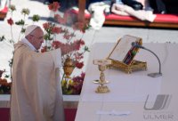 Rom Ostermesse mit Papst Franziskus I.