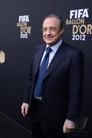 Fussball International FIFA Ballon d Or 2012:  Florentino Perez (Praesident  Real Madrid)