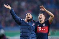 Fussball  DFB Pokal  2. Runde  Saison 17/18: RB Leipzig - FC Bayern Muenchen