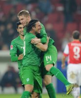 Fussball 1. Bundesliga  Saison 2011/2012:  1.FSV Mainz 05 - SV Werder Bremen