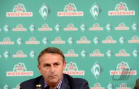 Fussball 1. Bundesliga, Saison 2012/2013, Pressekonferenz SV Werder Bremen zum Sponsoring Engagement von Wiesenhof