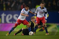 Fussball, 1. Bundesliga  Saison 2013/2014: Hamburger SV - Borussia Dortmund