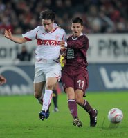Fussball 1. Bundesliga  Saison 2010/2011:  1. FC Kaiserslautern - VfB Stuttgart