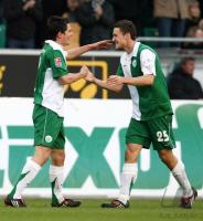 Fussball 1. Bundesliga: Wolfsburg - Duisburg