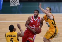 Basketball 1. Bundesliga 2012/2013:  Walter Tigers Tuebingen - FC Bayern Muenchen