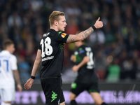 Fussball Europa League Saison 2014/2015: Andre Hahn (Borussia Moenchengladbach)