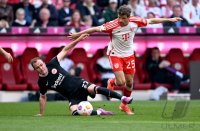 Fussball 1. Bundesliga 23/24: FC Bayern Muenchen - Eintracht Frankfurt