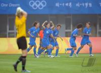 FUSSBALL  Olympia 2008   Vorrunde  Frauen   Neuseeland - Japan