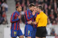 FUSSBALL  International CHL 09/10 : VfB Stuttgart -  FC Barcelona