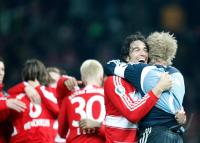 Fussball DFB Pokalfinale 2008: Borussia Dortmund - FC Bayern Muenchen