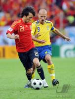 FUSSBALL EURO 2008: Schweden - Spanien