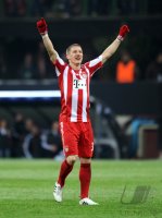 Fussball CHL  Saison 2010/2011: Bastian Schweinsteiger (FC Bayern Muenchen)