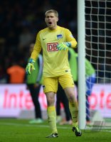 Fussball 1. Bundesliga  Saison 2013/2014: Torwart Thomas Kraft (Hertha)