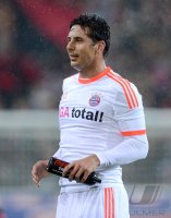 Fussball 1. Bundesliga  Saison 2012/2012: Claudio Pizarro (FC Bayern Muenchen)