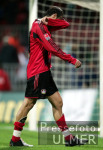 Fussball DFB-Pokal: Bremen - Leverkusen, BERBATOV enttaeuscht