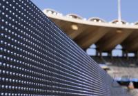 FUSSBALL FIFA Club WM UAE 2009;  LED Werbebanden