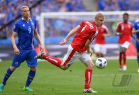 Fussball International Europameisterschaft 2016: Island - Oesterreich